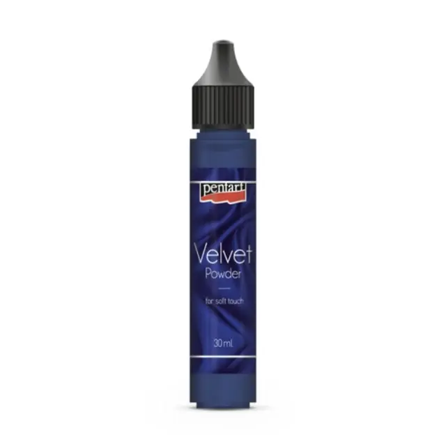 Velvet powder 30 ml Pentart, Royal Blue