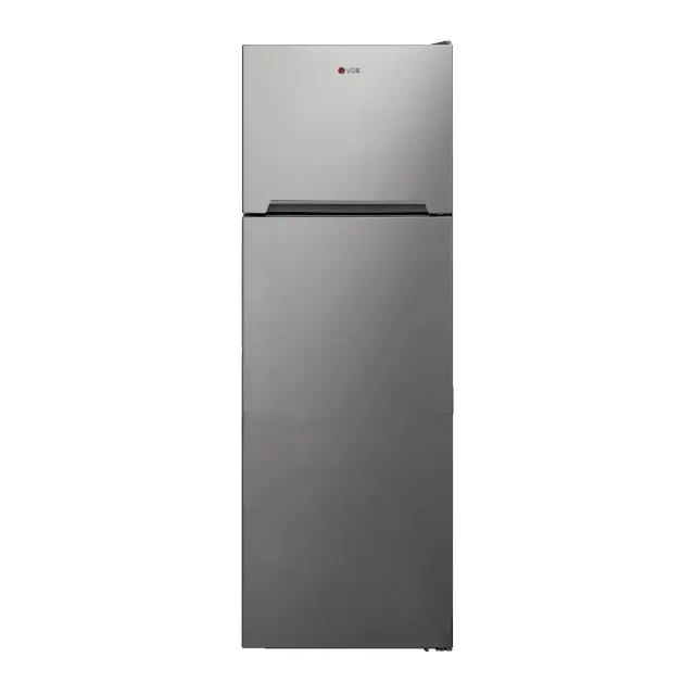 Ψυγείο Δίπορτο 242lt LessFrost Γκρι 59.5x59.8x175cm VOX KG 3330 SF