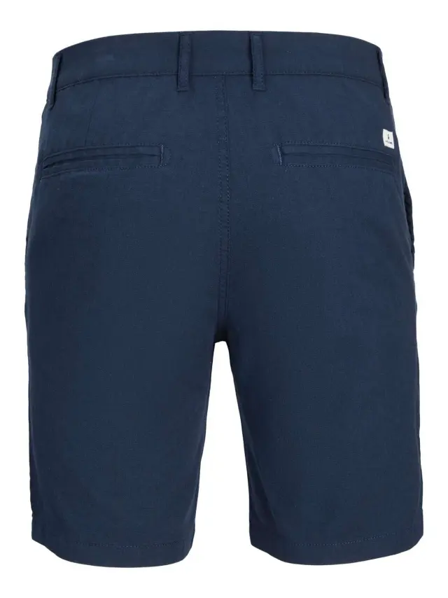JPSTDAVE JJLINEN SHORTS Navy Blazer 2