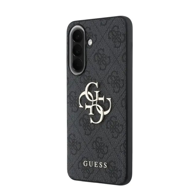 Guess PU 4G Metal Logo Case for Samsung Galaxy A57 Grey 2