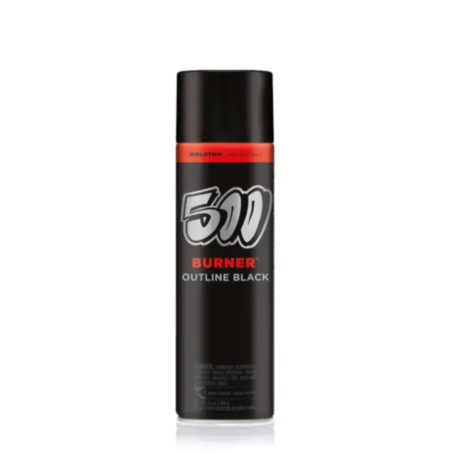 Molotow Burner Spray Paint 500ml - Outline Black