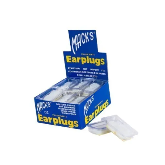 Mack's Earplugs Ωτοασπίδες Σιλικόνης 2τμχ