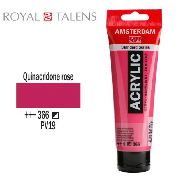 Ακρυλικό Talens Amsterdam 120ml 366 Quinacr.Rose