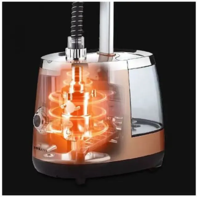 Sokany SK-4012 Ατμοκαθαριστής Ρούχων Δαπέδου 2000W με Δοχείο 3.5lt Χρυσός 3