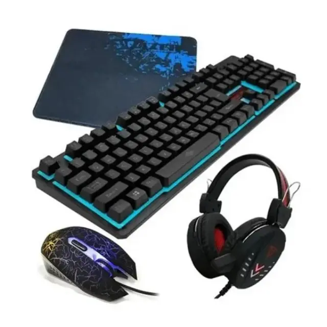 Σετ Gaming πληκτρολόγιο με RGB φωτισμό & ποντίκι 4 σε 1 JX-K8816