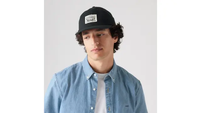 Relaxed Dad Heritage Cap Caviar - 1 3