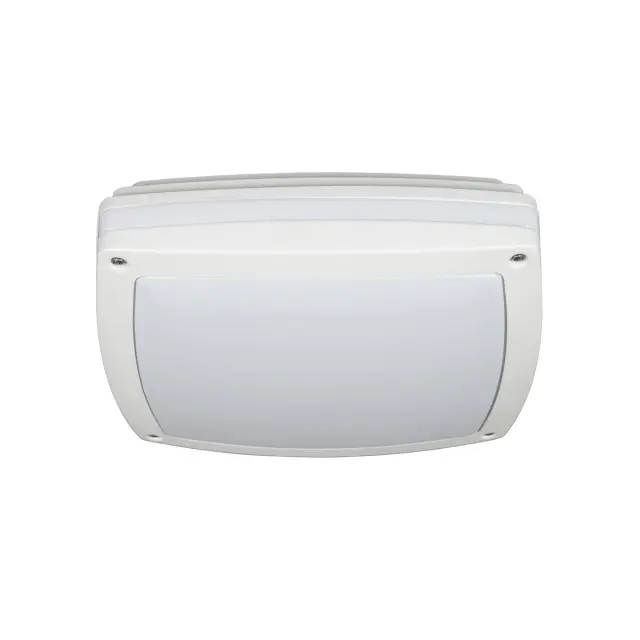 Τετράγωνο Φωτιστικό Οροφής Are VK/01078/W Λευκό E27 Max 20W IP54 30x30x10cm Άσπρο