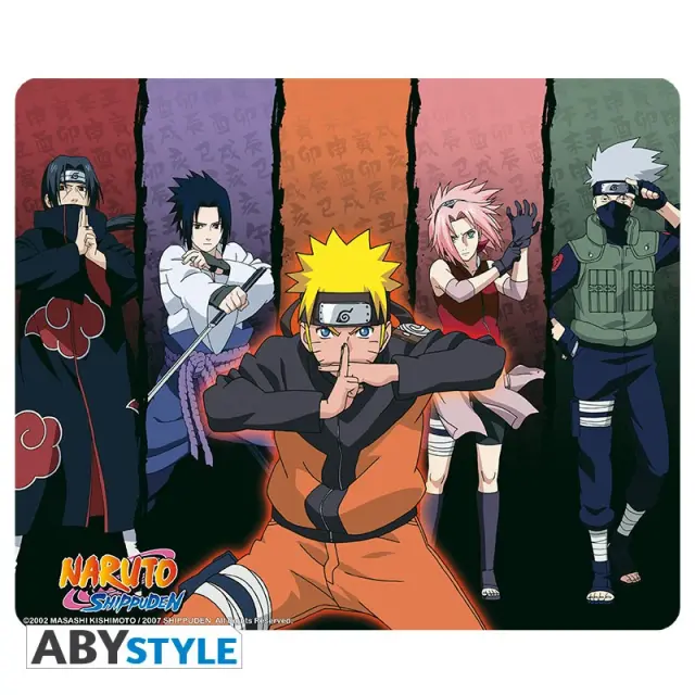 Deskpad NARUTO SHIPPUDEN - Flexible mousepad - Group (ABYACC333)
