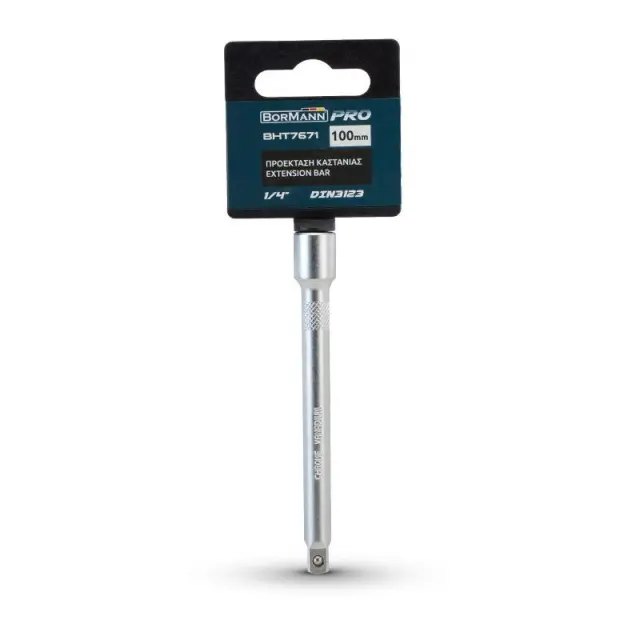 Bormann Pro BHT7671 Προέκταση καστάνιας 1/4", DIN 3123, 100mm(048855) 2