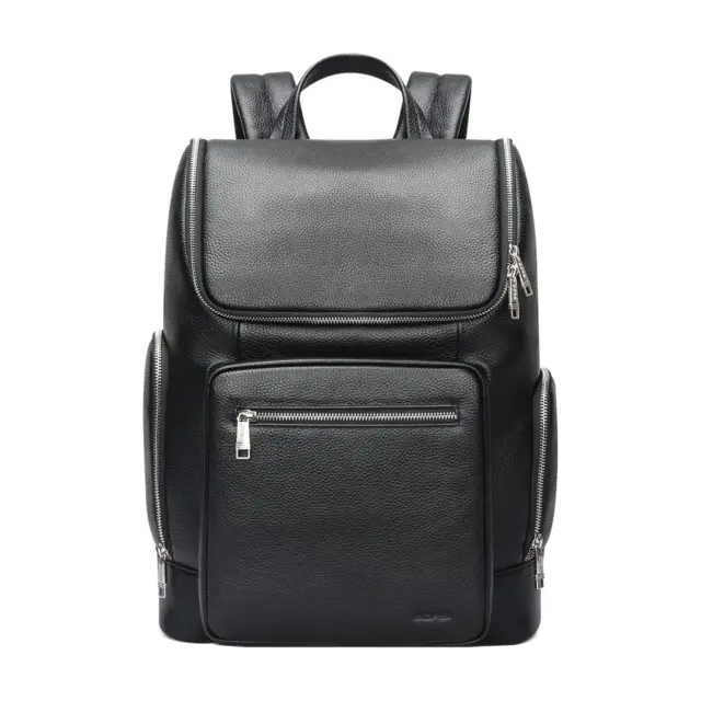 Δερμάτινο Σακίδιο πλάτης Αντικλεπτικό 25L Laptop 15,6 Bopai 61-122431 μαύρο - One Size