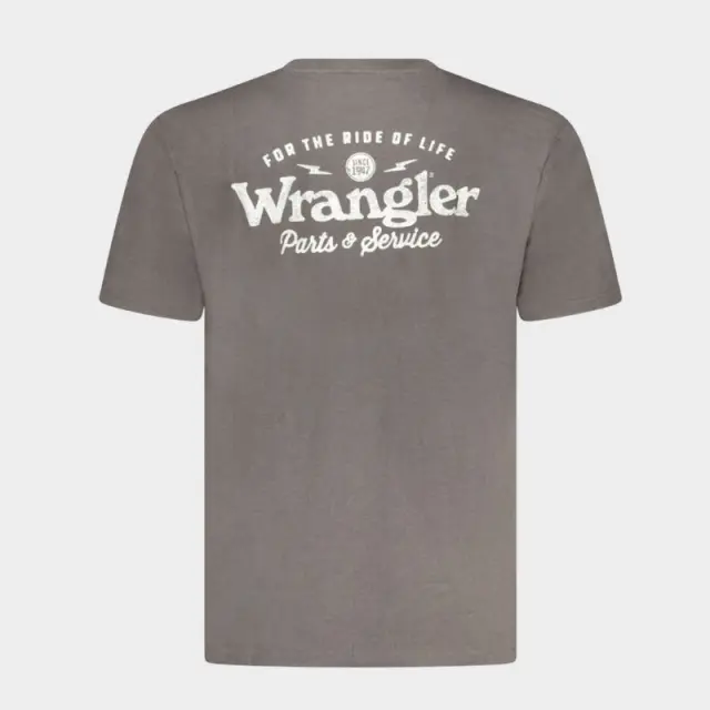 T-Shirt Wrangler 112362366_NEBLACK Μαύρο - 2XL 2
