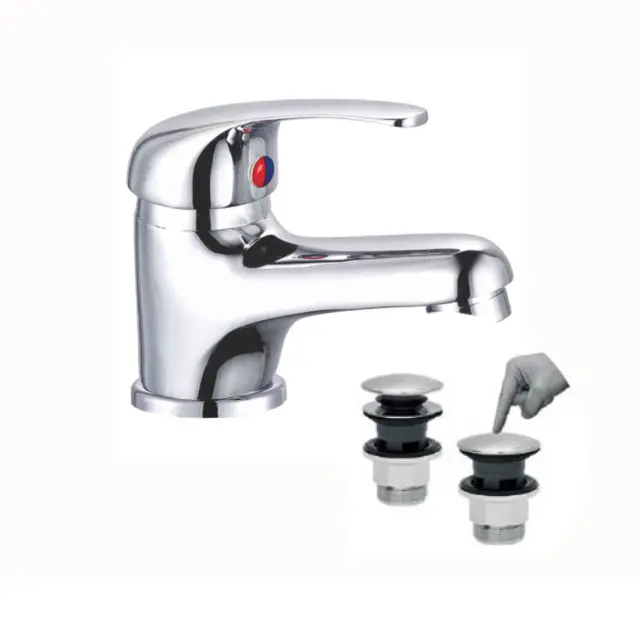 BORMANN ELITE BTW3030 - BORMANN Elite BTW3030 Μπαταρία Νιπτήρα "Iris" 40mm Με Pop Up 580G (026037) 2