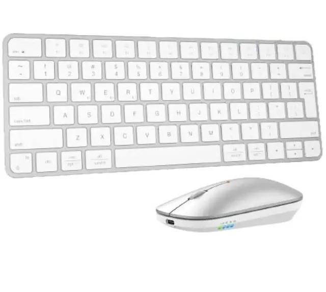 Meetion MT-C210MW 2.4G Bluetooth 2-in-1 Combo Λευκό US 17.003.0019