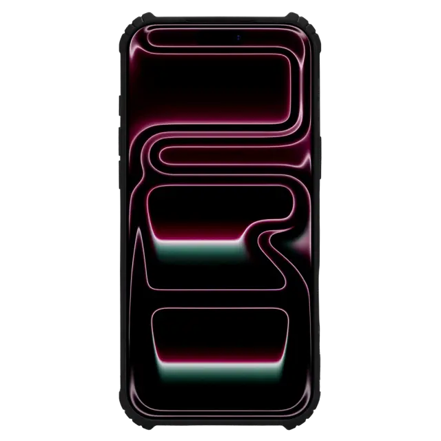 Tactical Quantum Stealth Cover for Apple iPhone 18 Pro Max/17 Pro Max Clear/Black 2