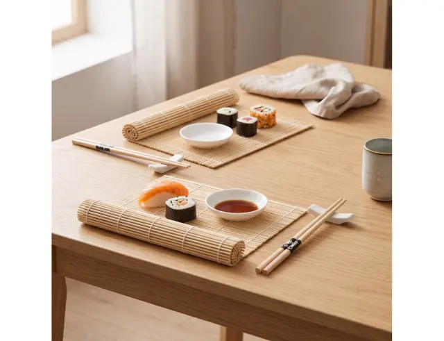 Σετ Σερβιρίσματος Sushi Excellent Houseware για 2 άτομα - 7 τεμάχια - Σε 2 επιλογές χρώματος 278000190