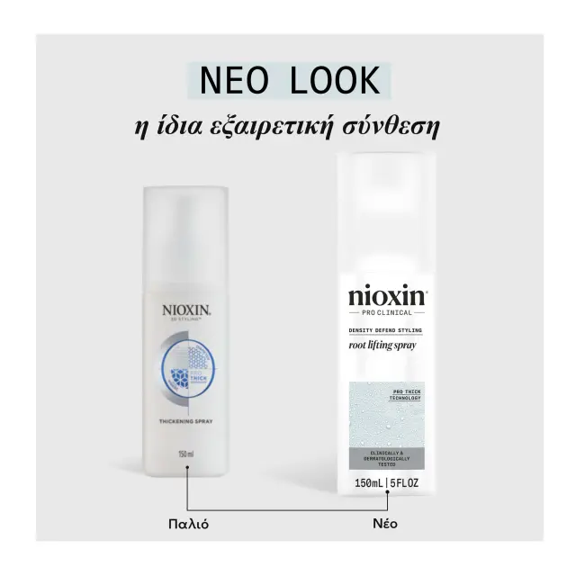 Nioxin Pro Clinical Density Defend Styling Root Lifting Spray 150ml 2