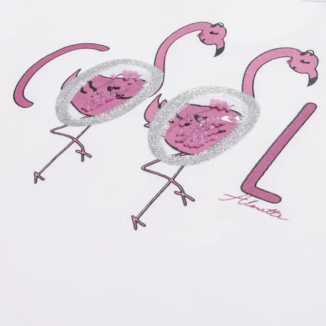 Μπλούζα με χάντες και glitter 2