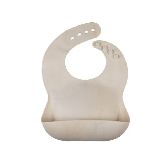 Σαλιάρα Silicone Filibabba Marble Autumn Gold