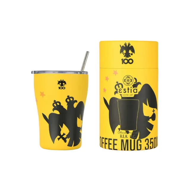 Estia Θερμός Coffee Mug 350ml ΑΕΚ BC Edition / 27278 (Estia)