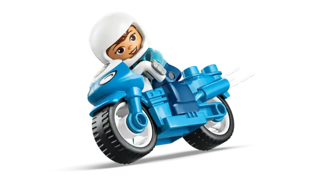 LEGO® Duplo Blue Police Motorcycle για 2+ Ετών 11τμχ - 10471 3