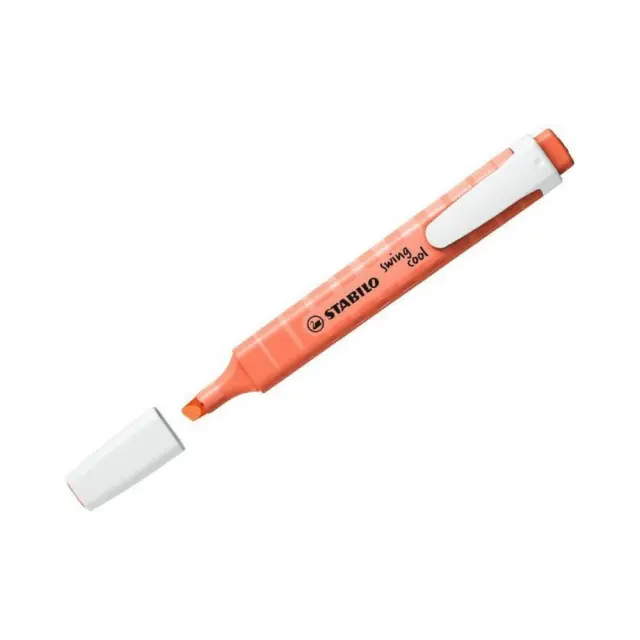 Stabilo Μαρκαδόρος Υπογράμμισης Swing Cool Coral Red 275/140-8/ 128275140 (Stabilo)
