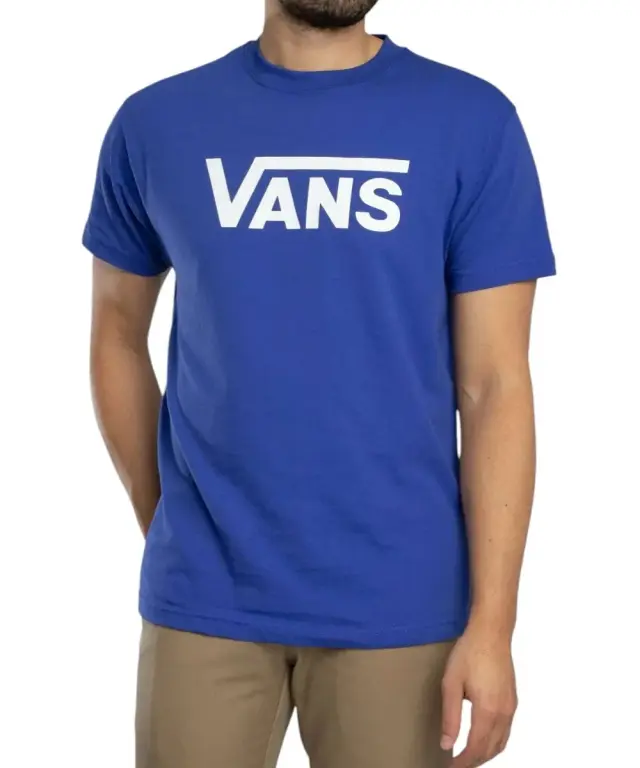 Vans - Ανδρικό T-shirt Κοντομάνικο Classic Logo Royal Cobalt VN000RA1-FRX Μπλε - S