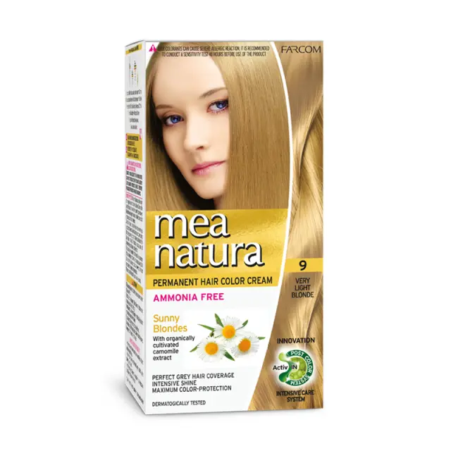 Mea Natura Set Χωρίς Αμμωνία 60ml 9 Ξανθό Πολύ Ανοιχτό-20371