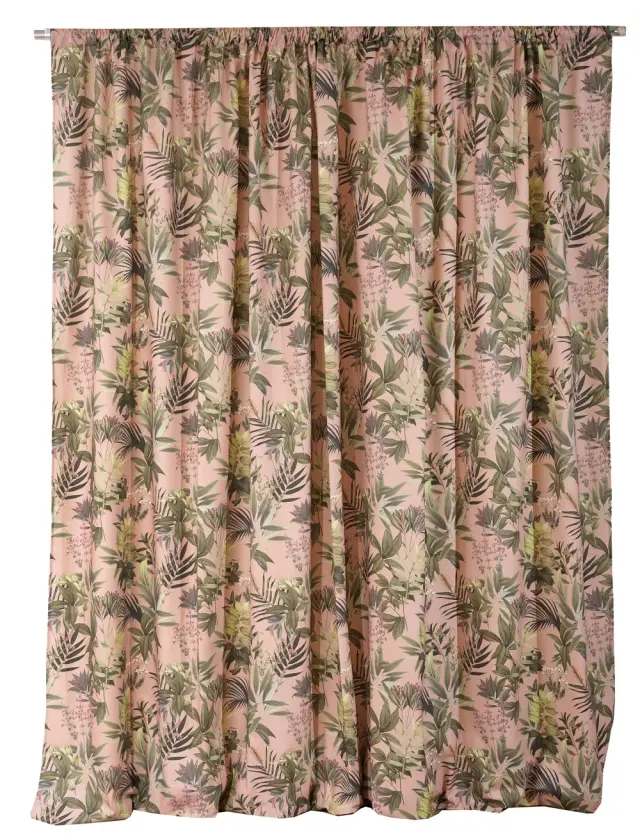 Κουρτίνα με Τρέσα 140x270 Anna Riska Allesia Blush Pink