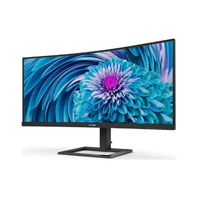 Philips Monitor 34" 346E2CUAE/00 Curved QHD VA Black (346E2CUAE/00) 2