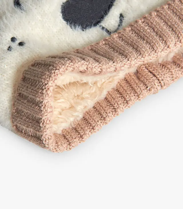 Knitwear hat "bear" for baby -BCI 2