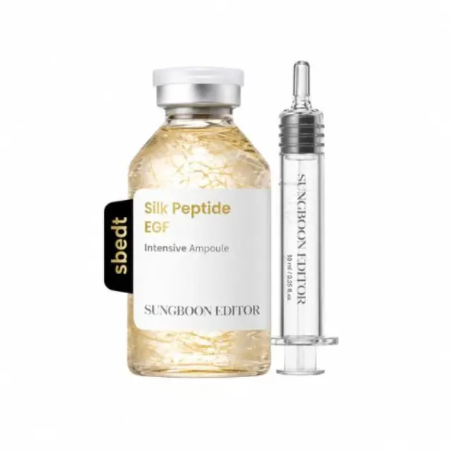 SUNGBOON EDITOR Silk Peptide EGF Intensive Ampoule Αντιγηραντική Αμπούλα με Κολλαγόνο & Πεπτίδια, 40ml