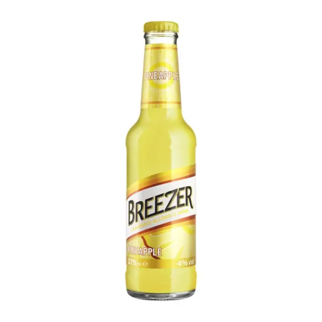 Breezer Pineapple Alc 4% 275ml