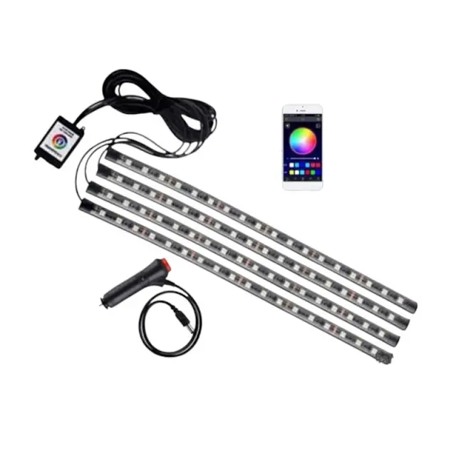 Σετ φωτισμού καμπίνας αυτοκινήτου LED - R-D19101-P18 - 110021