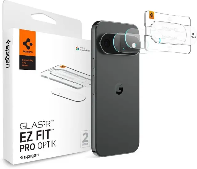 Spigen Glass tR EZ Fit Optik Pro 2 Pack, crystal clear - Google Pixel 11 Pro XL