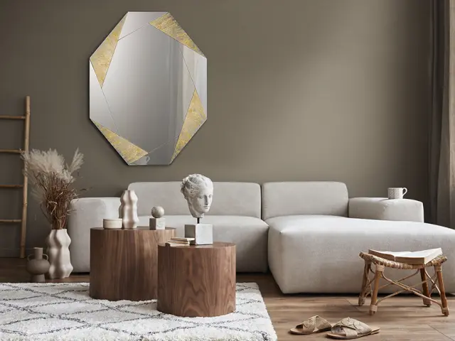 Laverna 434751 καθρέπτης Χρυσό