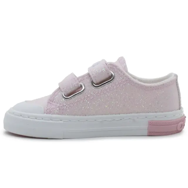 Sneakers Conguitos Ροζ ''Love'' με αυτοκόλλητο Ossh127029 - 25 3