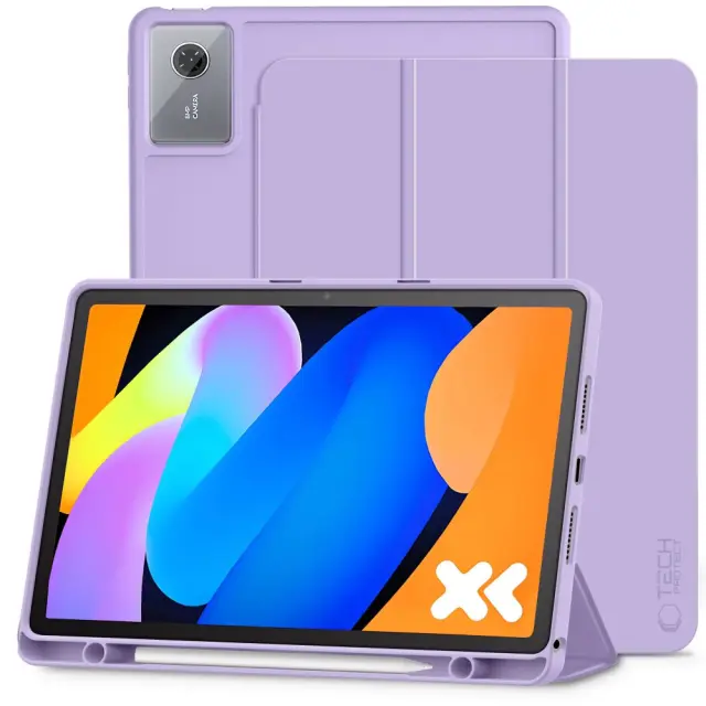 Tech-protect Sc με Βάση για Pen Lenovo Idea Tab 11.0 / Tab K11.0 Gen 2 Tb-336 Violet
