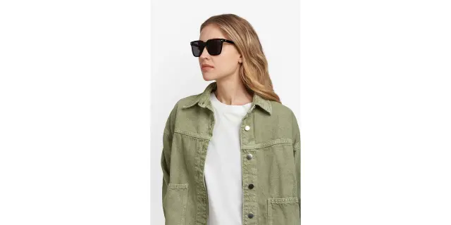Carrera Unisex Γυαλιά Ηλίου με Μαύρο Κοκκάλινο Σκελετό και Μαύρο Φακό 3069/S 807/IR 2