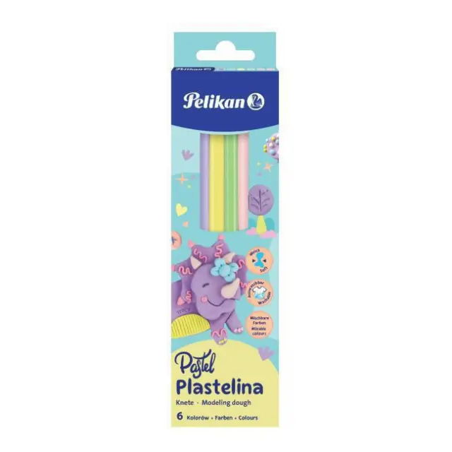 Pelikan Πλαστελίνη Pastel 6 Χρώματα (9581752)