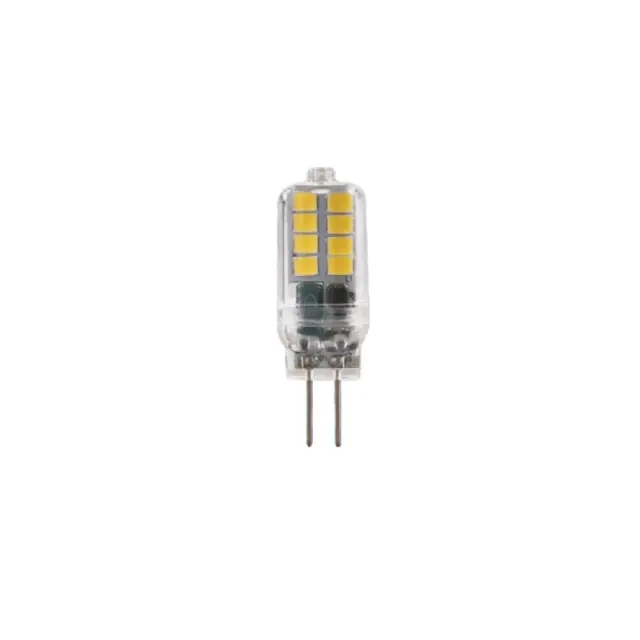 LED SMD ΠΛΑΣΤΙΚΟ ΔΙΑΦΑΝΟ 2W 6000K 12V AC/DC 200LM RA80 30000HRSRS 360° 1xG4 / G428352CWC