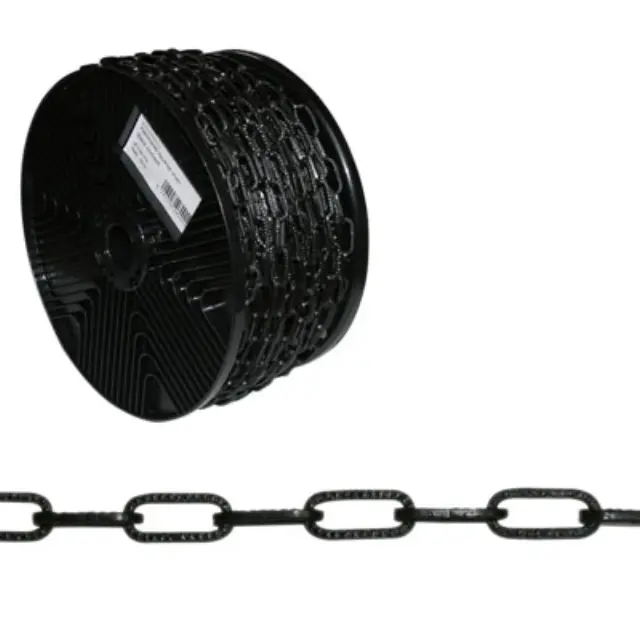 Αλυσίδα Σφυρήλατη Μαύρη 2mm
