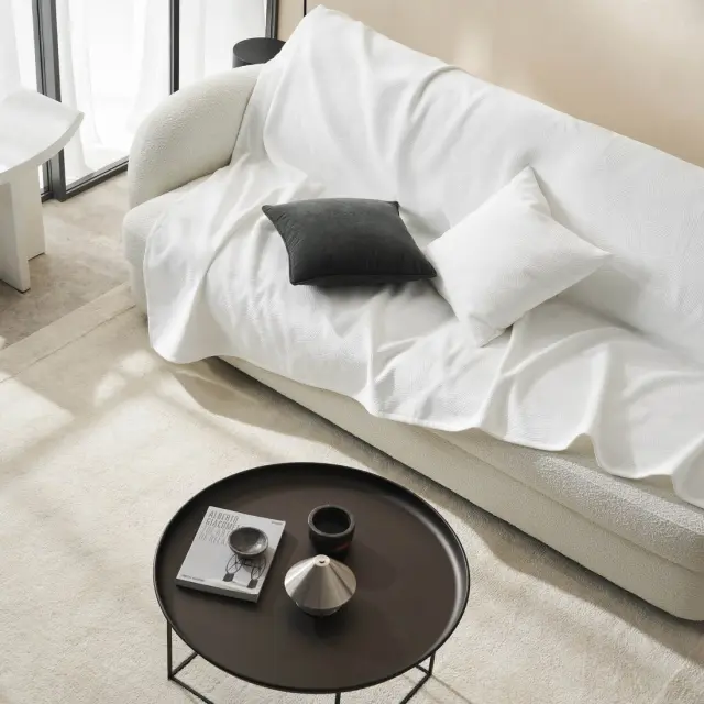 Ριχτάρι Τετραθέσιου Gofis Home Nimbus 20-07-447-4/26 Poral White 180x350