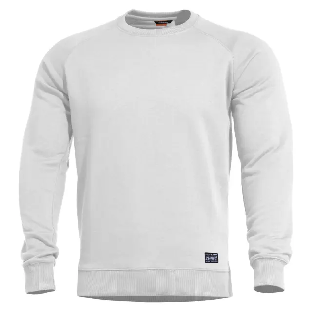Pentagon Hawk Sweater "BLANK"-Μπλούζα Φούτερ για Καθημερινή Χρήση - 00-White-Λευκό