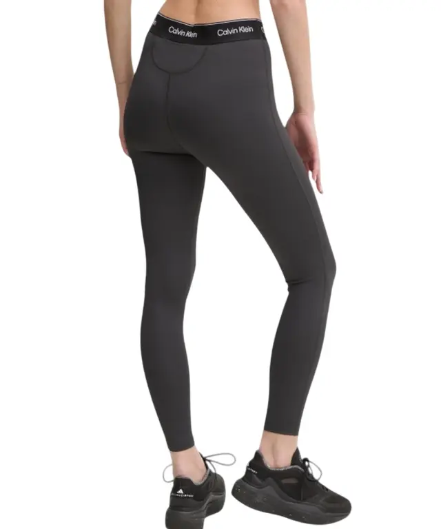 Calvin Klein - Γυναικείο Κολάν Ψηλόμεσο Cropped LVGWS5L609-UB1 Μαύρο 2