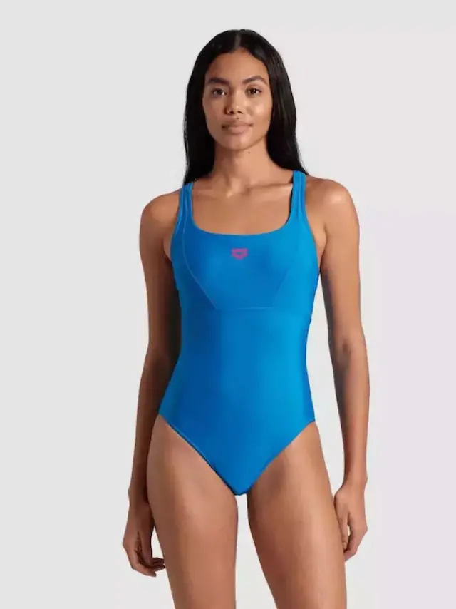 Arena Women's Solid Swimsuit Control Pro Blue 005910801 - 40