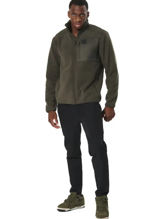 Body ActionΦούτερ Fleece Χακί - XL 3