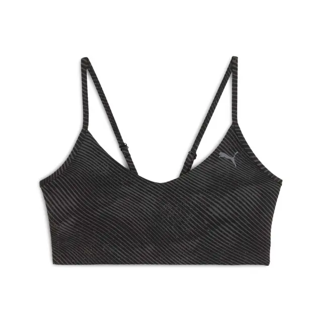 Puma Women's Cloudspun Allover Print Bra Μαύρο 527505-01 (Puma)