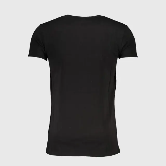 Cavalli Class - Ανδρική Μπλούζα T-Shirt Κοντομάνικη Regular Fit QXO03AJD003-05051 Μαύρο - 2XL 2