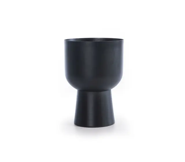 Nef-Nef Homeware Κασπώ Μεταλλικό Bolivak 15,5x15,5x22 Black