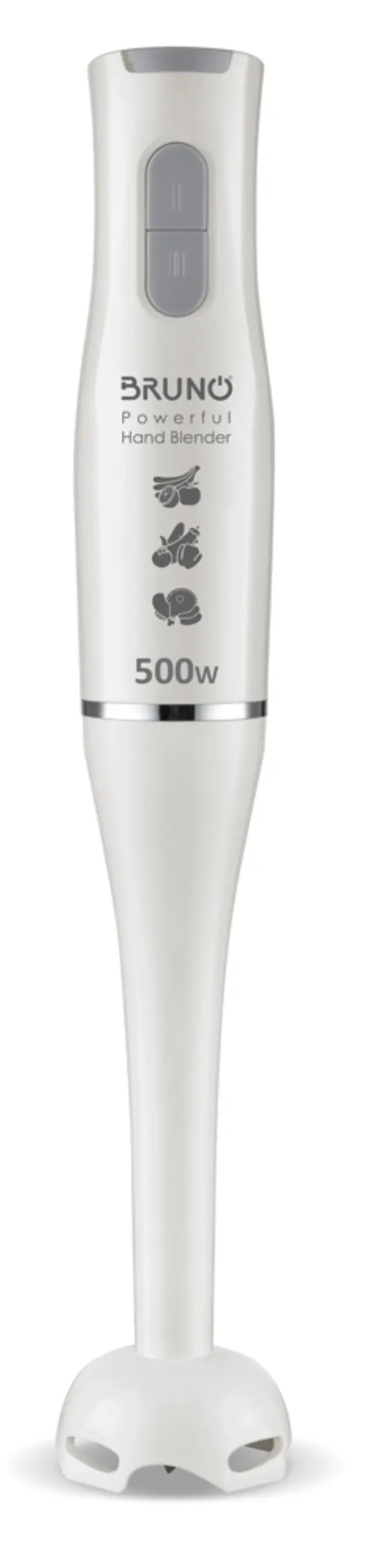 BRUNO ραβδομπλέντερ BRN-0091, 2 ταχύτητες, 500W, λευκό